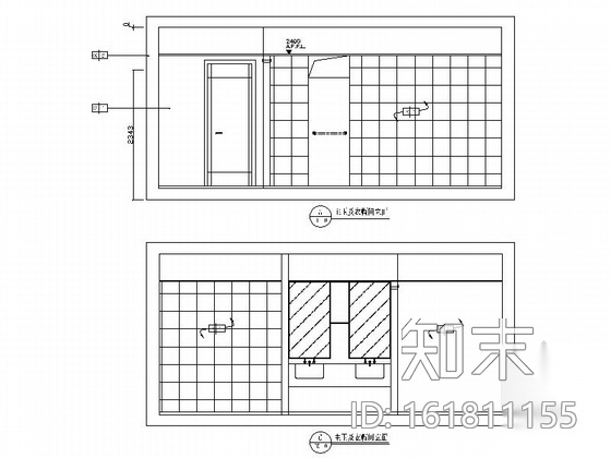 精品时尚简约现代三居室室内装修施工图（含效果图）cad施工图下载【ID:161811155】