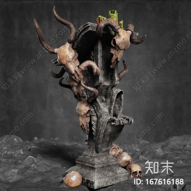 中世纪部件CG模型下载【ID:167616188】