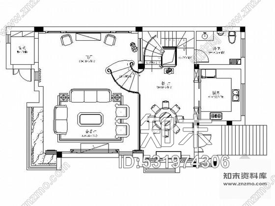 施工图安徽顶级庄园高端古典欧式风格三层别墅室内装修施工图含效果施工图下载【ID:531974306】