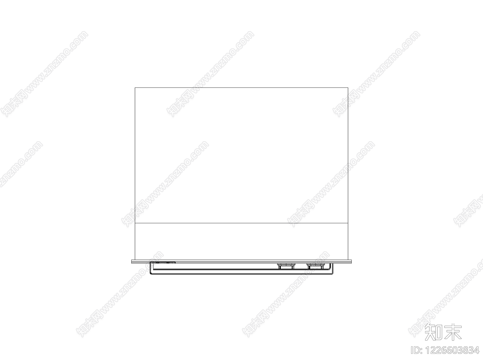 柜子cad施工图下载【ID:1226603834】