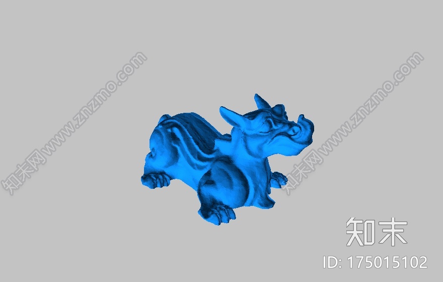 狮头小怪物3d打印模型下载【ID:175015102】