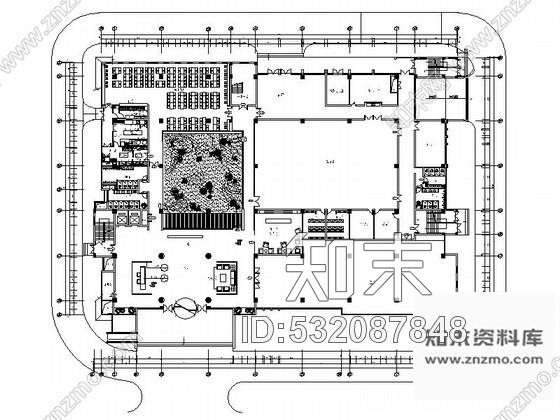 施工图南京综合性通信软件研发中心现代办公室装修施工图含水电图施工图下载【ID:532087848】