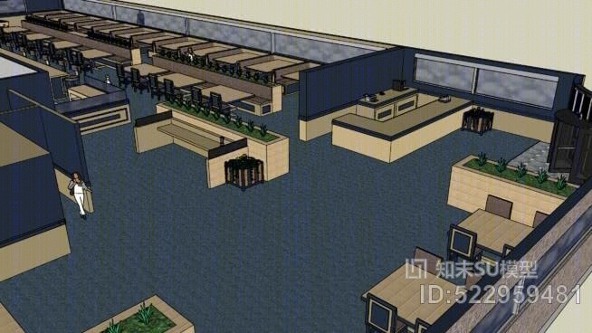 就餐者SU模型下载【ID:522959481】