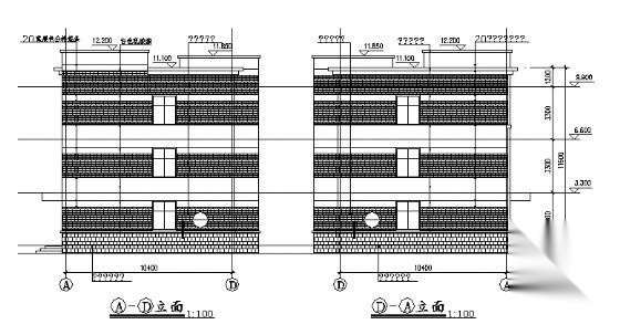 某三层医院建筑设计方案图cad施工图下载【ID:151592189】