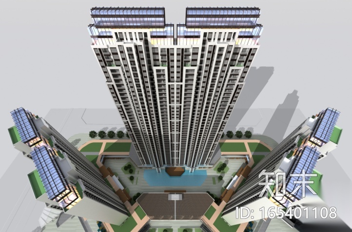 [广东]绿地中央广场佛山禅城区商业综合体设计文本cad施工图下载【ID:165401108】