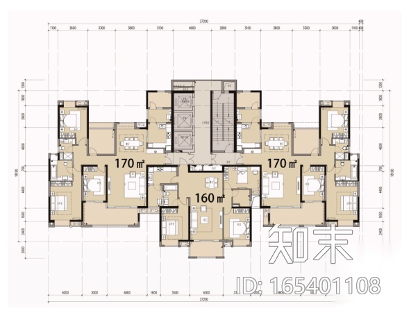 [广东]绿地中央广场佛山禅城区商业综合体设计文本cad施工图下载【ID:165401108】