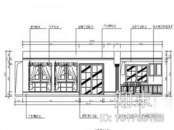 欧式独栋别墅施工图（含实景及效果）cad施工图下载【ID:161766123】