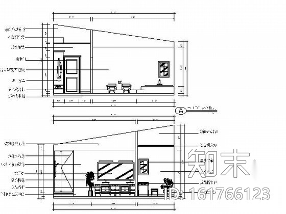 欧式独栋别墅施工图（含实景及效果）cad施工图下载【ID:161766123】