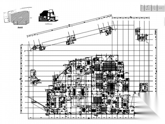 [湖南]高层知名地产商业广场建筑施工图施工图下载【ID:165401130】