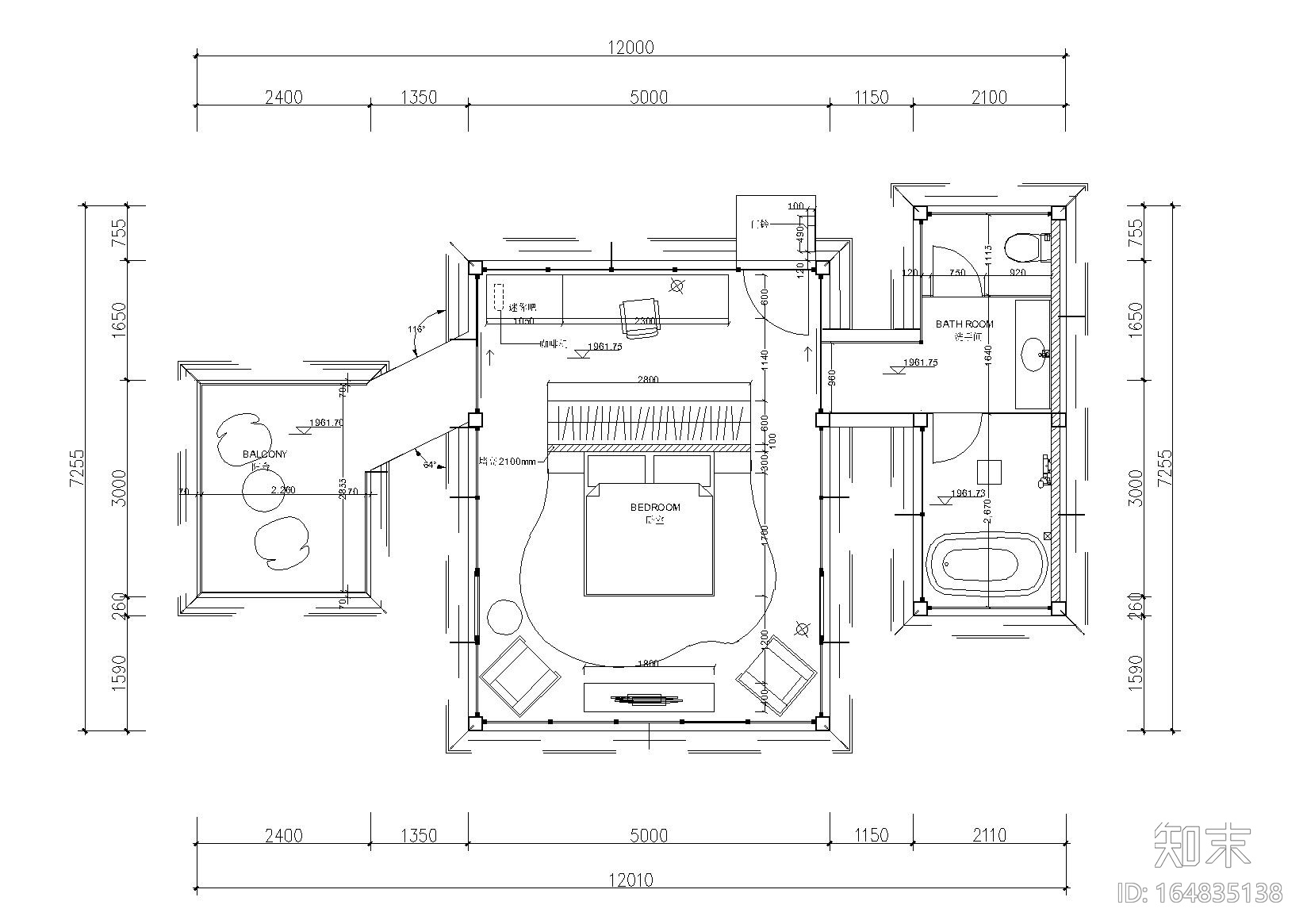 [云南]板栗林P4户型树屋体验住宅施工图cad施工图下载【ID:164835138】