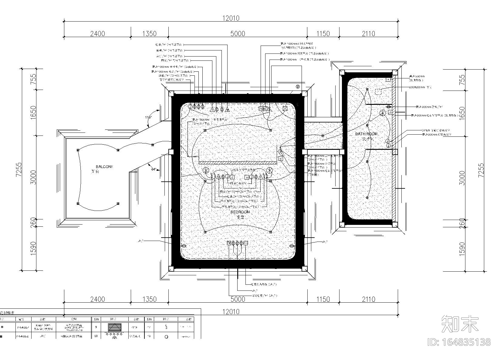 [云南]板栗林P4户型树屋体验住宅施工图cad施工图下载【ID:164835138】