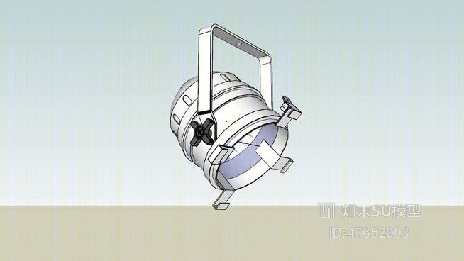 筒灯射灯SU模型下载【ID:47652903】