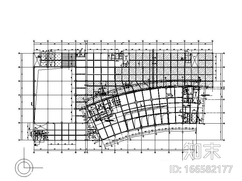 20层框架剪力墙cad施工图下载【ID:166582177】