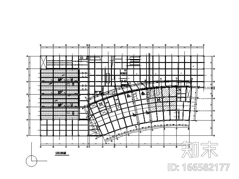 20层框架剪力墙cad施工图下载【ID:166582177】