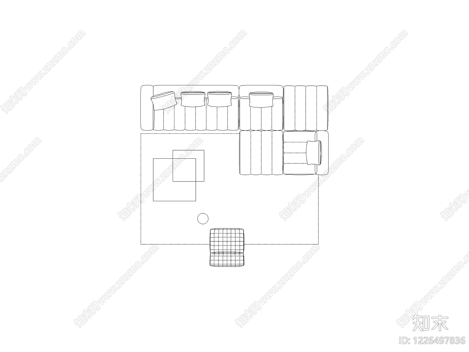 现代,意式家装图库CAD图纸