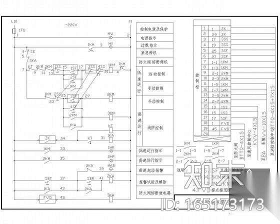 常用电气控制设计图42张（全套CAD图集）cad施工图下载【ID:165173173】