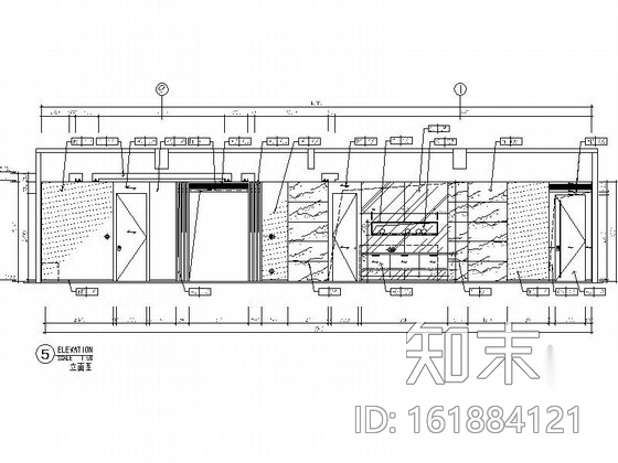 [山东]商务休闲连锁酒店总统套房施工图cad施工图下载【ID:161884121】