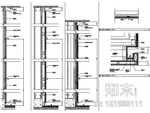 [南京]某酒店行政套房施工图cad施工图下载【ID:161988111】