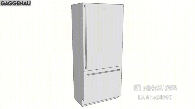 冰箱SU模型下载【ID:618163805】