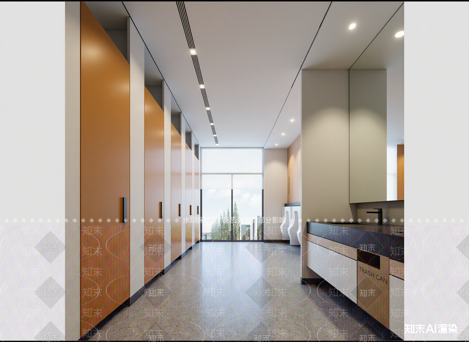 现代走廊3D模型下载【ID:1215016496】