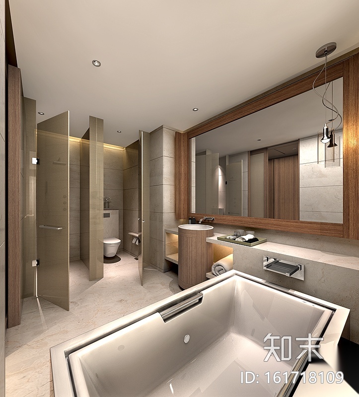 [福建]上杭客家缘酒店工程施工图+效果图cad施工图下载【ID:161718109】