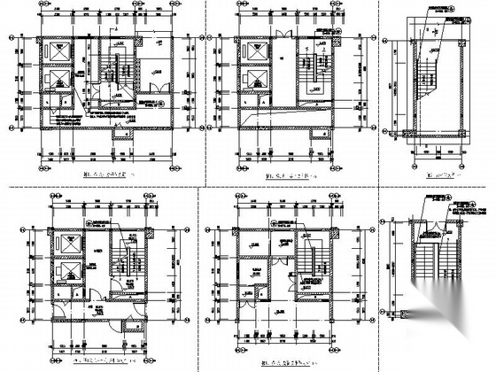 [浙江]二十八层简欧风格安置房小区建筑施工图（含所有楼...cad施工图下载【ID:165943151】