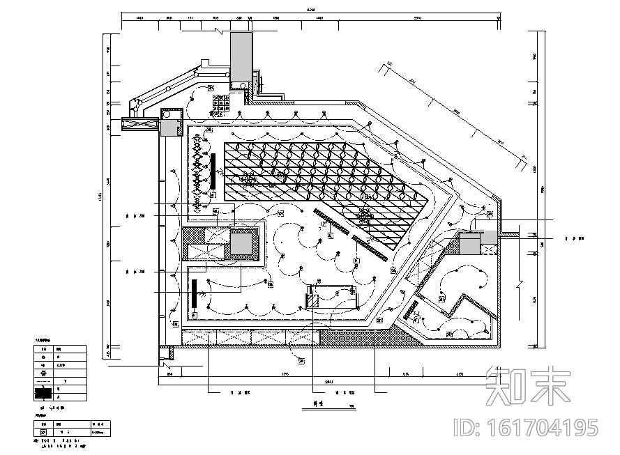 GUCCI专卖店设计施工图（附效果图）cad施工图下载【ID:161704195】