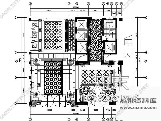 施工图深圳某酒店大堂及客房施工图cad施工图下载【ID:532021657】