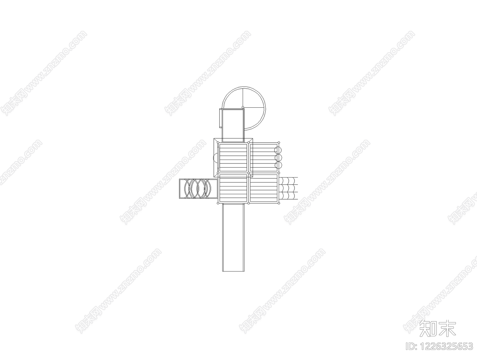 五金管件cad施工图下载【ID:1226325653】