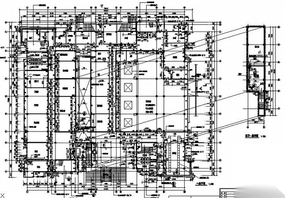 江苏省某大学东校区实验楼建筑施工图cad施工图下载【ID:151565150】