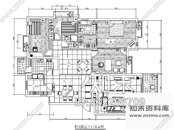 图块/节点居室设计方案平面cad施工图下载【ID:832266709】