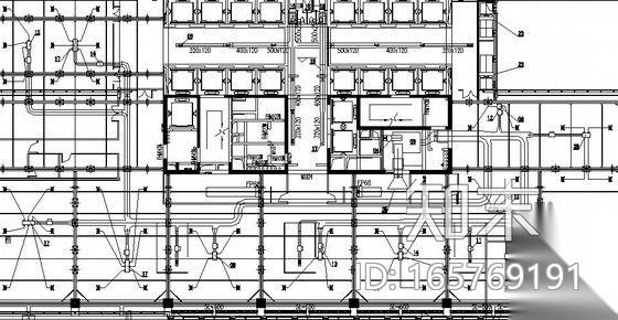 [南京]知名集团总部大厦空调设计施工图256张（大样图丰...cad施工图下载【ID:165769191】
