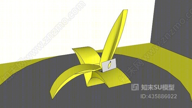 香蕉SU模型下载【ID:435886022】