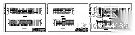 [北京]中关村某科技示范园地块规划设计cad施工图下载【ID:165154189】