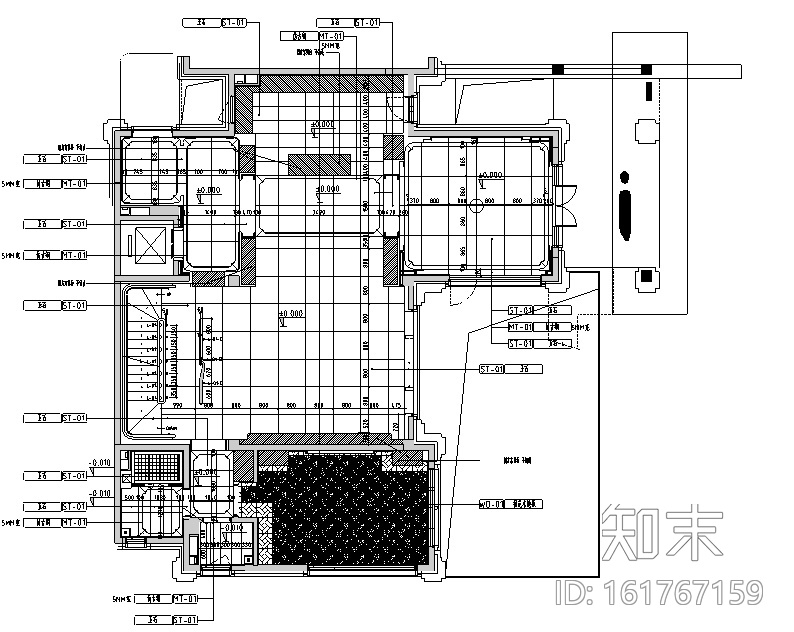 [北京]合相府园文化别墅设计施工图（附效果图）cad施工图下载【ID:161767159】