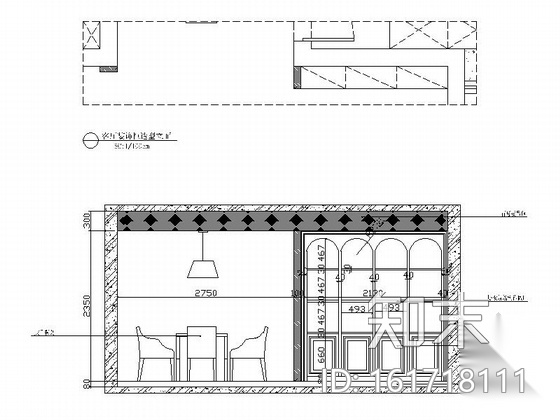 [山东]新奇混搭波普风格5室2厅210平两层别墅装修室内设...cad施工图下载【ID:161718111】