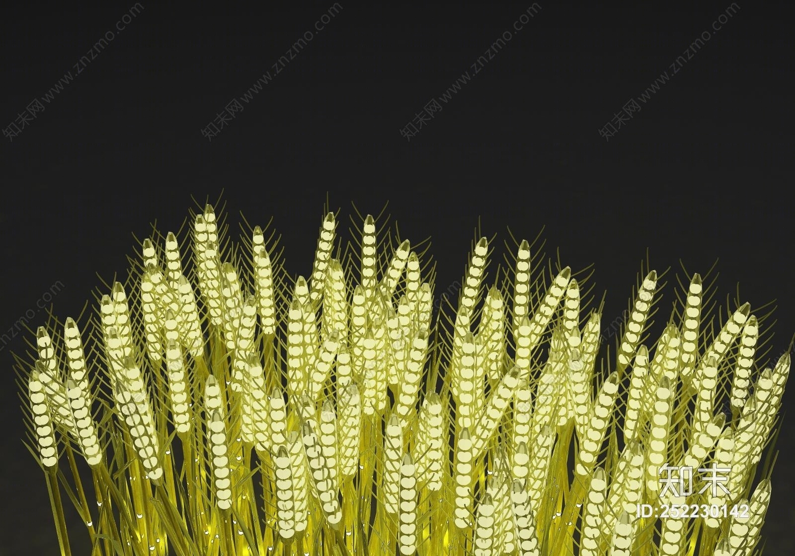 现代装饰灯3D模型下载【ID:252230142】