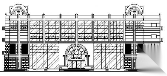 某三层桑拿夜总会建筑施工图cad施工图下载【ID:151666148】