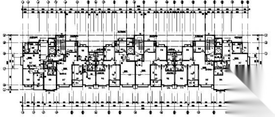 某十二层高层住宅楼建筑方案图（带跃层和地下车库）施工图下载【ID:165392166】