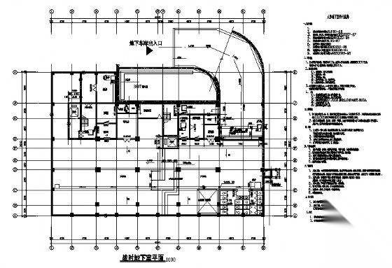 某十一层办公小高层建筑方案图cad施工图下载【ID:151396125】