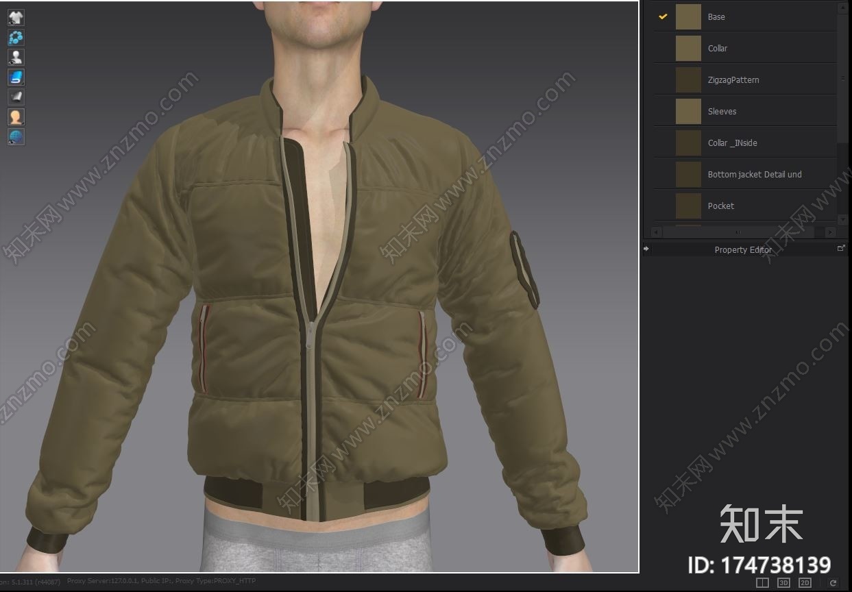 BomberJacketCG模型下载【ID:174738139】