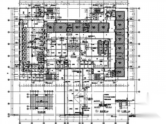 [江西]大型现代风格三甲医院建筑施工图（知名建筑设计院...施工图下载【ID:166065162】