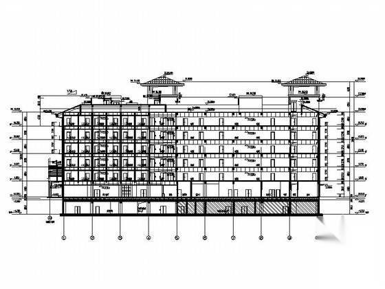 [江西]大型现代风格三甲医院建筑施工图（知名建筑设计院...施工图下载【ID:166065162】