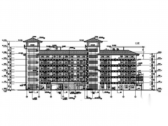 [江西]大型现代风格三甲医院建筑施工图（知名建筑设计院...施工图下载【ID:166065162】