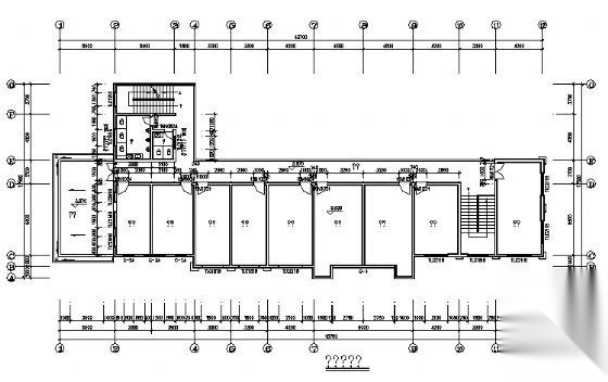 某三层稽征所本办公综合楼建方案图cad施工图下载【ID:151402148】