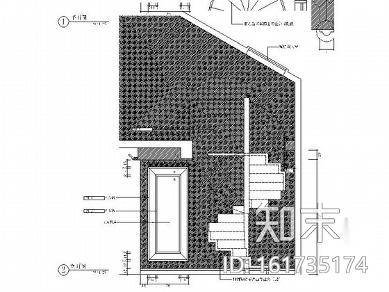 [江苏]高档叠层双层别墅室内设计CAD施工图cad施工图下载【ID:161735174】