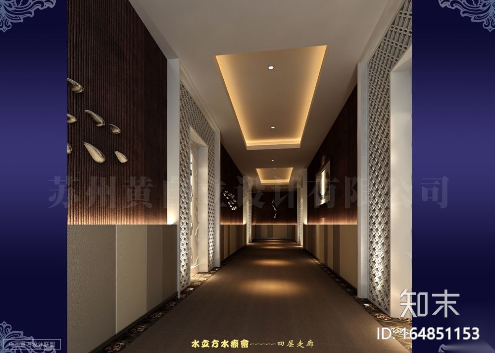 [江苏]宜兴水立方水疗会CAD施工图+效果图cad施工图下载【ID:164851153】