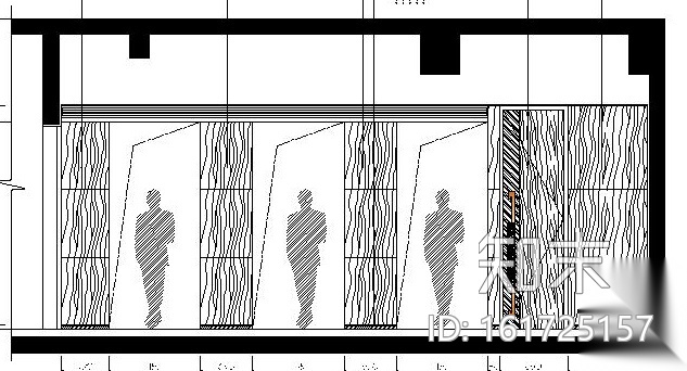 [成都]5星高级酒店大会议室及公共过道设计施工图cad施工图下载【ID:161725157】