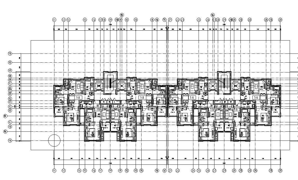 [上海]欧陆风格新凯家园住宅建筑施工图cad施工图下载【ID:165624164】