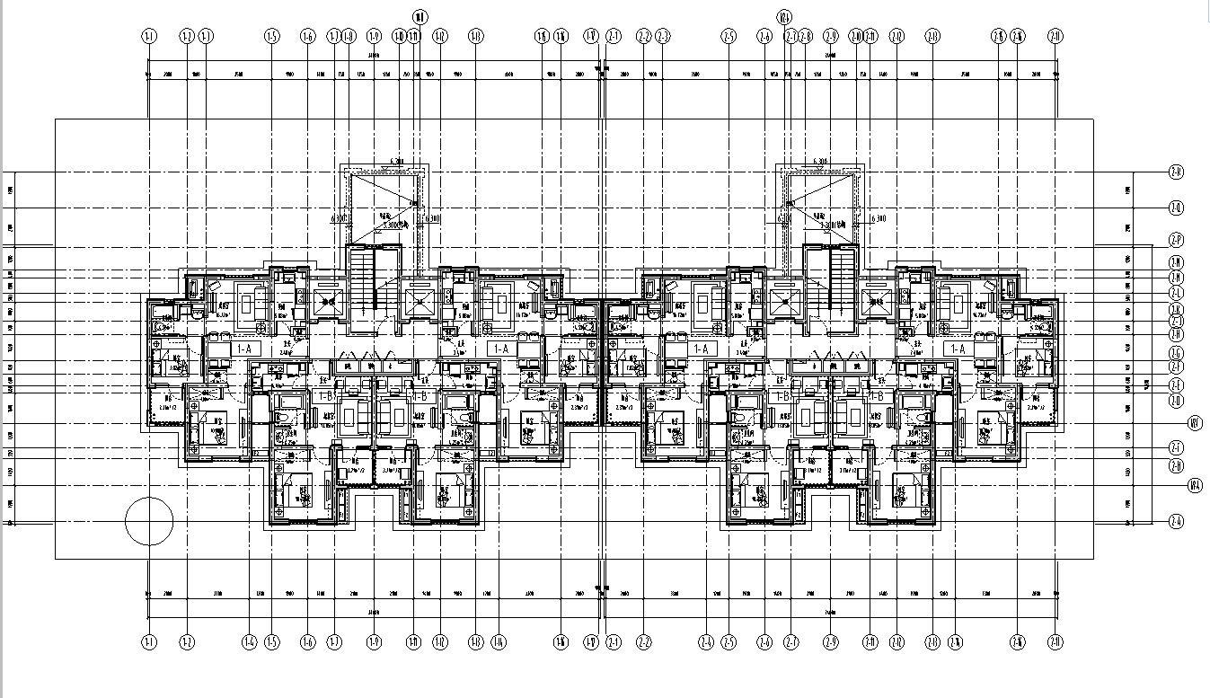 [上海]欧陆风格新凯家园住宅建筑施工图 cad施工图下载【ID:149541168】